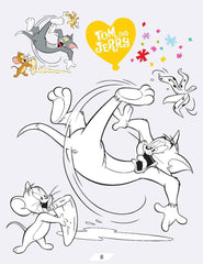 Tom and Jerry Copy Colouring Book 1 - A Drawing & Activity Book for Kids Ages 2+ (English)