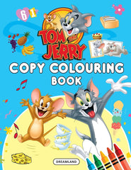 Tom and Jerry Copy Colouring Book 2 - A Drawing & Activity Book for Kids Ages 2+ (English)