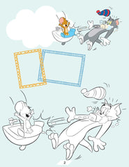 Tom and Jerry Copy Colouring Book 2 - A Drawing & Activity Book for Kids Ages 2+ (English)