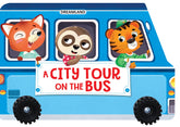 Dreamland A City Tour on the Bus - A Shaped Board book with Wheels - A Picture Book For Kids (English) - FunCorp India