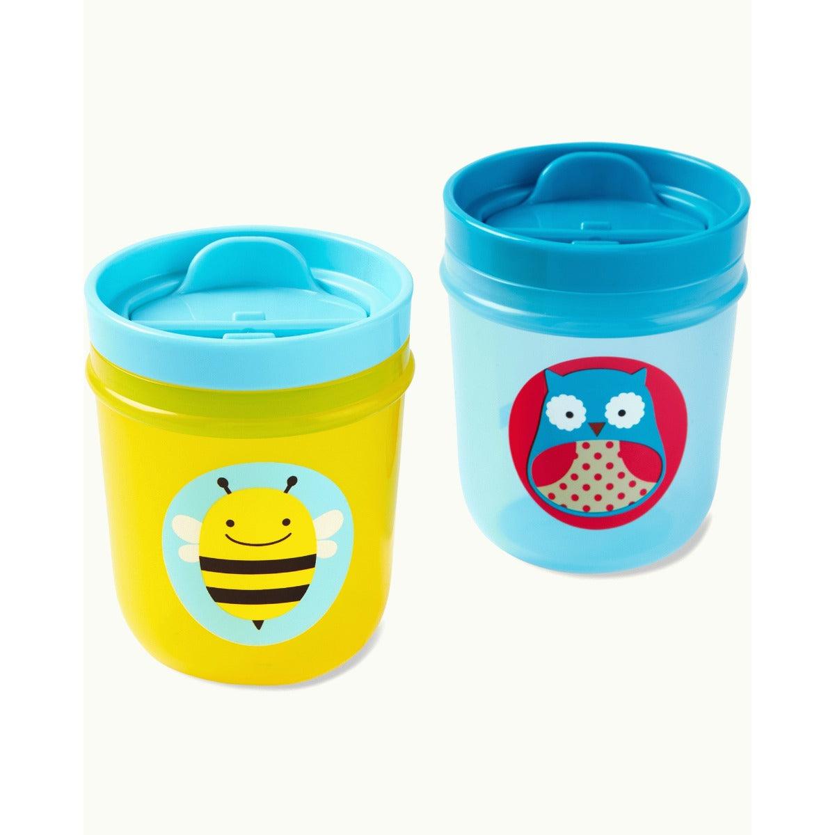 Skip Hop Zoo Tumbler Cup Owl-Bee - Cups & Sipper For Ages 1-4 Years