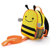Skip Hop Zoo Little Kid and Toddler Safety Harness Let Backpack, Bee for Kids Ages 3+