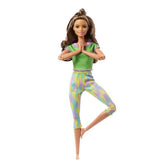 Barbie Made to Move Doll - Green Dye Pants for Kids Ages 4+ (GXF05) - FunCorp India