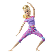 Barbie Made to Move Doll - Pink Dye Pants for Kids Ages 4+ (GXF04) - FunCorp India