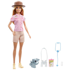Barbie Zoologist Doll, Stethoscope, Binoculars, Clipboard & More, Ages 3 & Up