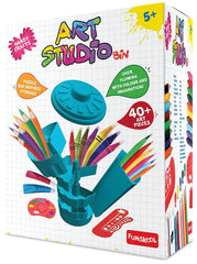 Funskool Handycrafts Art Studio Bin - Art Supply Organiser for Ages 5+ - FunCorp India