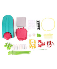 Funskool Handycrafts Blooming Flowers - Paper Flower Making kit for Ages 8+ - FunCorp India