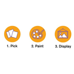 Funskool Handycrafts Dot Painting - Learn The Art of Painting with dots Activity Kit for Ages 5+ - FunCorp India