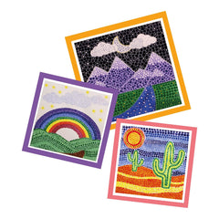 Funskool Handycrafts Dot Painting - Learn The Art of Painting with dots Activity Kit for Ages 5+ - FunCorp India