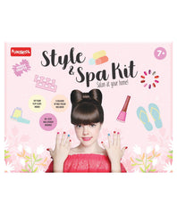 Funskool Handycrafts Style and Spa Kit - Pamper Your Nails Activity Kit for Ages 7+ - FunCorp India