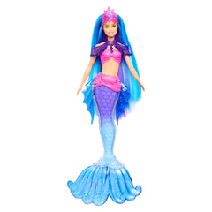 Barbie Mermaid Malibu Doll with Seahorse Pet and Accessories for Kids Ages 3+