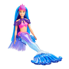 Barbie Mermaid Malibu Doll with Seahorse Pet and Accessories for Kids Ages 3+