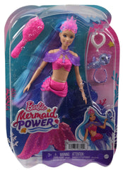 Barbie Mermaid Malibu Doll with Seahorse Pet and Accessories for Kids Ages 3+