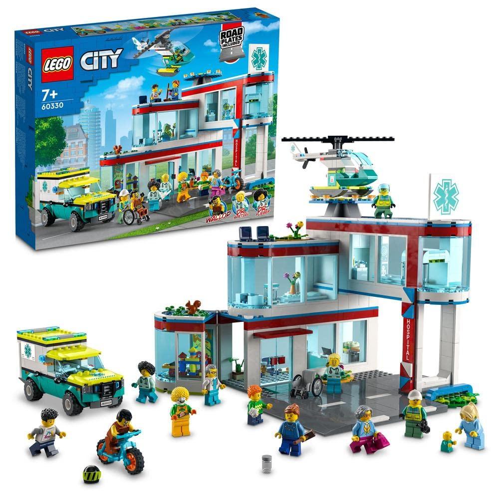 LEGO City Hospital Building Kit for Ages 7+ - FunCorp India