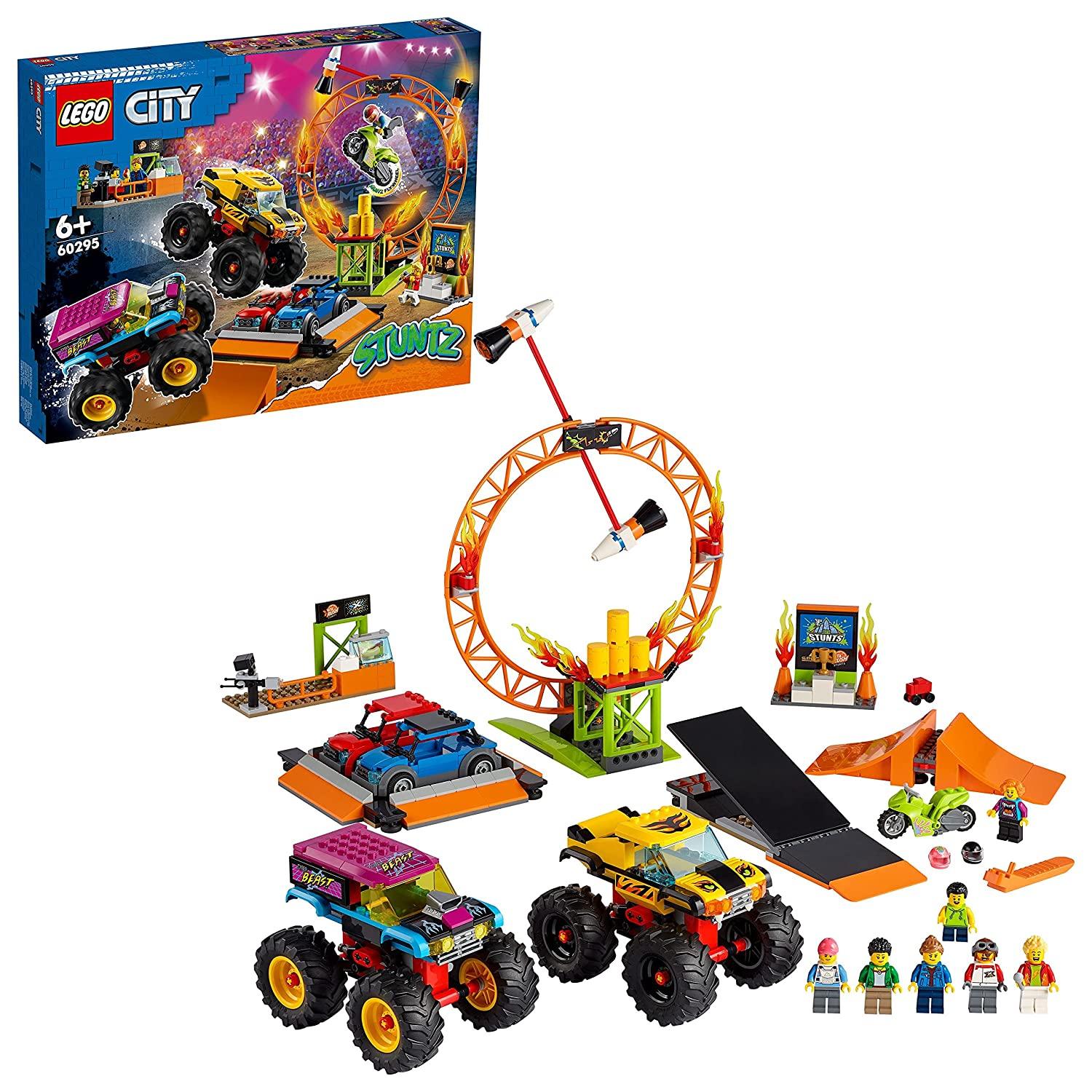 LEGO City Stunt Show Arena Building Kit for Ages 6+ - FunCorp India