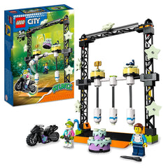 LEGO City Stunz The Knockdown Stunt Challenge Building Kit for Ages 5+ - FunCorp India