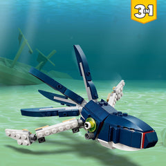LEGO Creator 3in1 Deep Sea Creatures Building Kit For Ages 7+