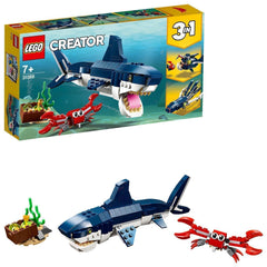 LEGO Creator 3in1 Deep Sea Creatures Building Kit For Ages 7+