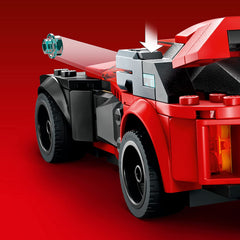 LEGO Marvel Miles Morales vs. Morbius Race Car Building Kit For Ages 7+