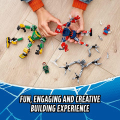 LEGO Marvel Spider-Man & Doctor Octopus Mech Battle Building Kit for Ages 7+ - FunCorp India