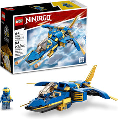 LEGO Ninjago Jay’s Lightning Jet EVO Building Kit For Ages 6+