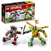 LEGO Ninjago Lloyd’s Mech Battle EVO Building Kit For Ages 6+