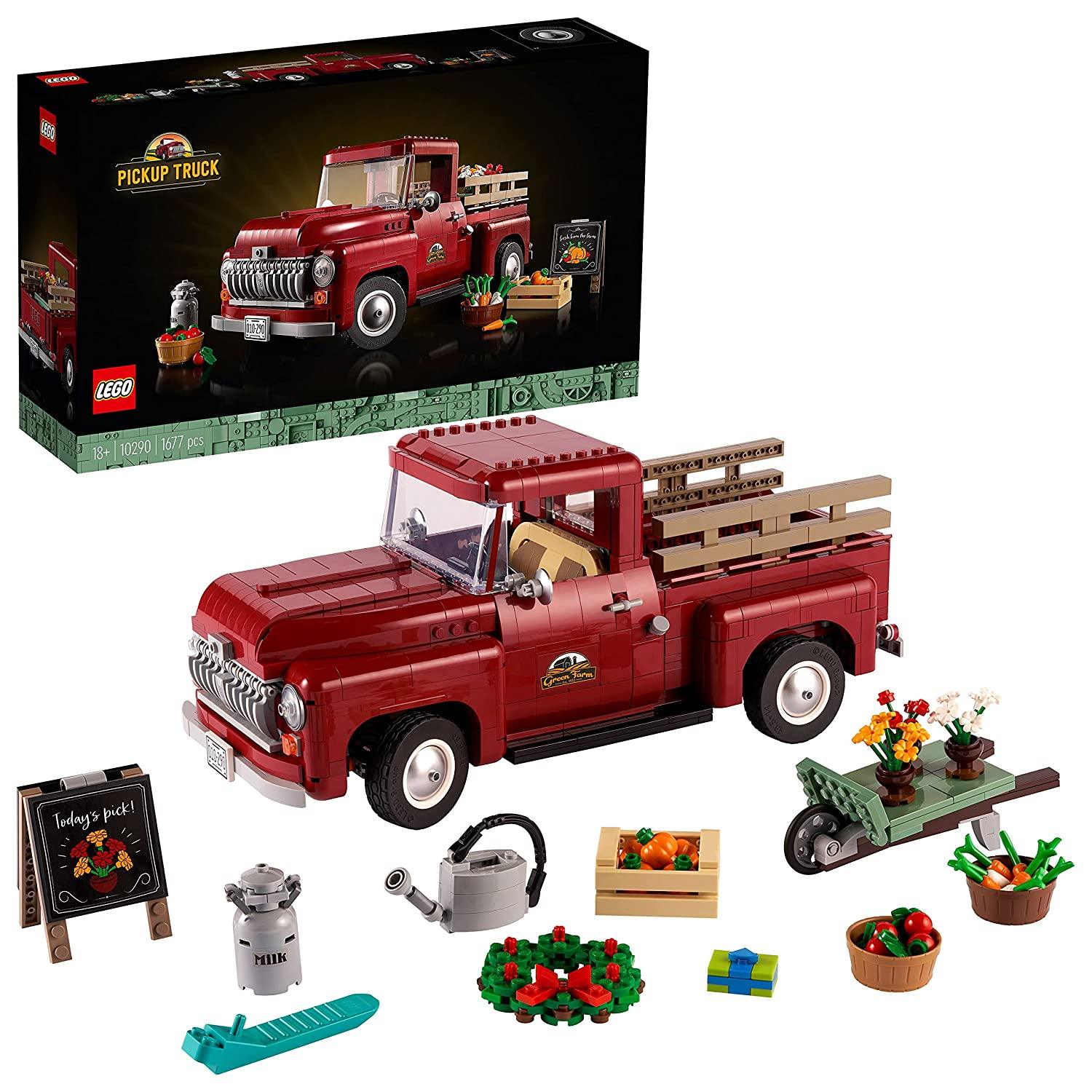 LEGO Pickup Truck Building Kit for Ages 16+ - FunCorp India