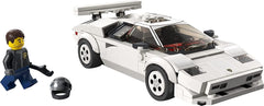 LEGO Speed Champions Lamborghini Countach Car Model Building Kit for Ages 8+ - FunCorp India
