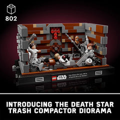 LEGO Star Wars Death Star Trash Compactor Diorama Building Kit for Ages 16+ - FunCorp India