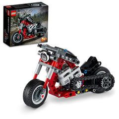 LEGO Technic 2in1 Motorcycle Model Building Kit For Ages 7+