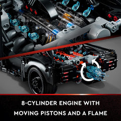 LEGO Technic The Batman - Batmobile Building Kit for Ages 10+ - FunCorp India