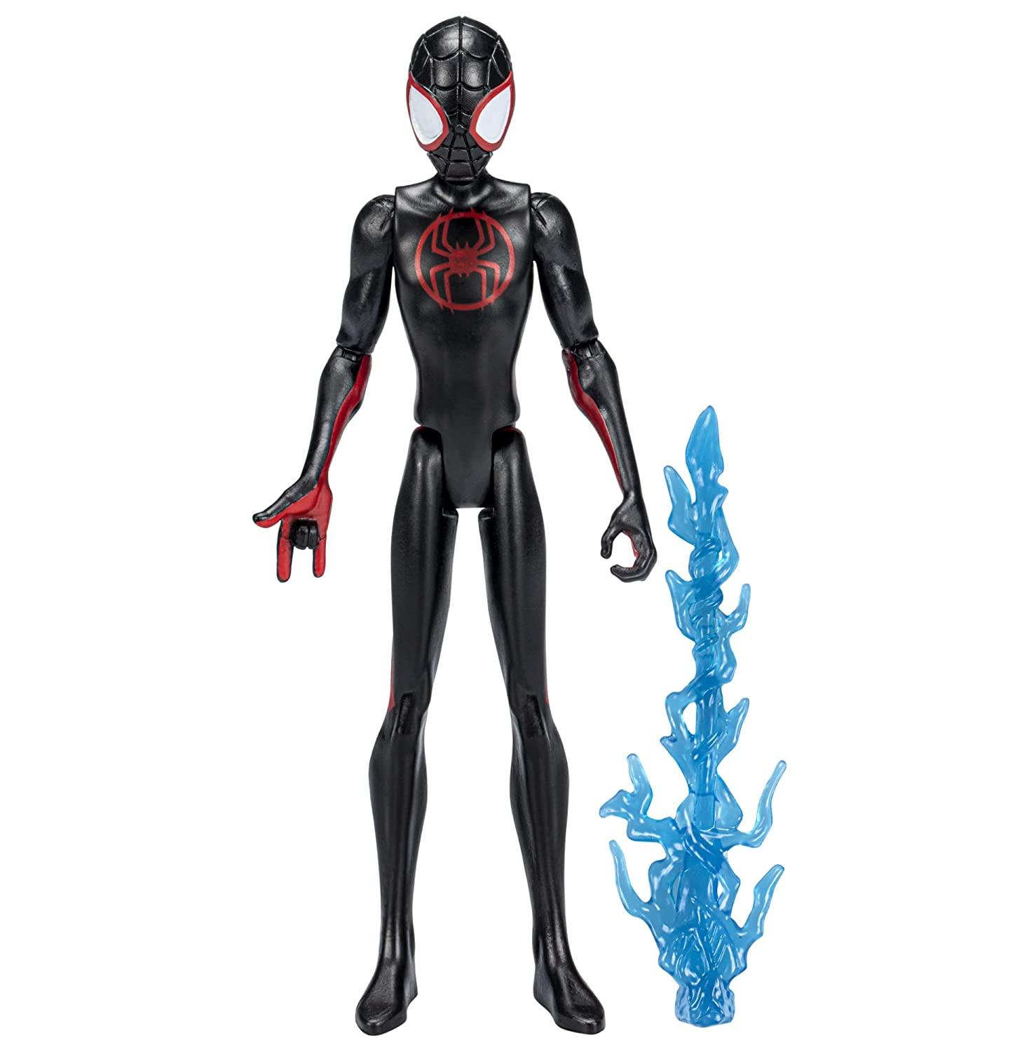 Marvel Spider-Man: Across The Spider-Verse Miles Morales 6-Inch-Scale Action Figure with Web Accessory Toy - FunCorp India