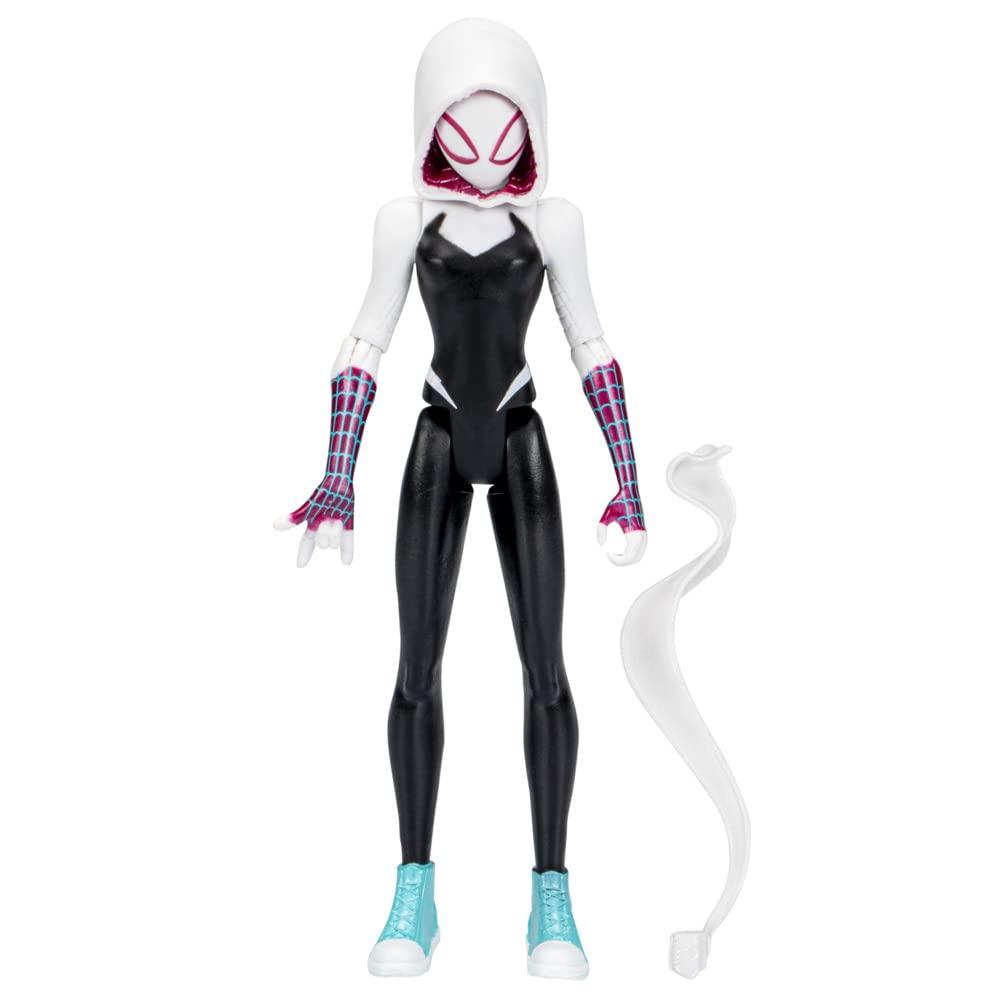 Marvel Spider-Man: Across The Spider-Verse Spider-Gwen 6-Inch-Scale Action Figure with Web Accessory Toy - FunCorp India