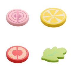 Nesta Toys Wooden Pot and Pan Pretend Play Kitchen Set of 9 for Kids Ages 3+ - FunCorp India