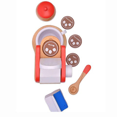 Nesta Toys Wooden Coffee Maker - Kitchen Cooking Toy for Ages 3+ - FunCorp India