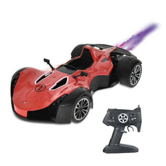 Playzu Sports Remote Control Die Cast With Mist Spray Racing Car – Red - FunCorp India
