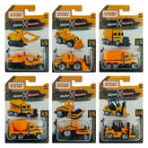 Seedo Metal X Racers Construction Series Die Cast Car for Ages 3+, Pack Of 6