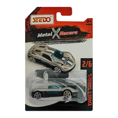 Seedo Metal X Racers Drift Series Die Cast Car for Ages 3+, Pack Of 6