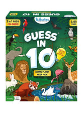Skillmatics Guess in 10 Animal Planet Mega Pack - Family Card Game for Ages 6+ - FunCorp India