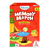 Skillmatics Memory Match Board Game : Shapes Around Us - Memory Game For Kids Ages 3 To 7
