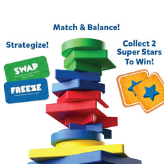 Skillmatics To The TOP! - Matching, Balancing & Strategy Family Board Game for Ages 6+ - FunCorp India