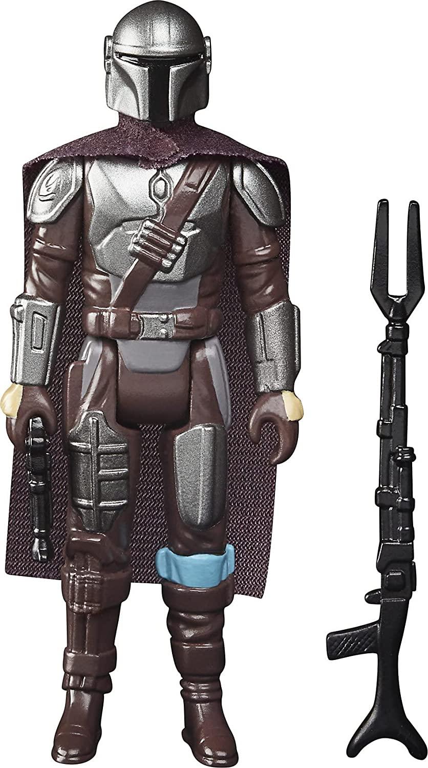 Star Wars Retro Collection The Mandalorian (Beskar) 3.75-Inch-Scale Collectible Action Figure - FunCorp India