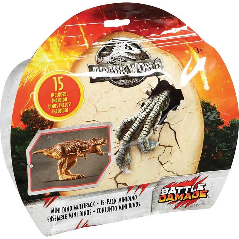 Fallen kingdom jurassic world mini dino 15 hot sale pack figures