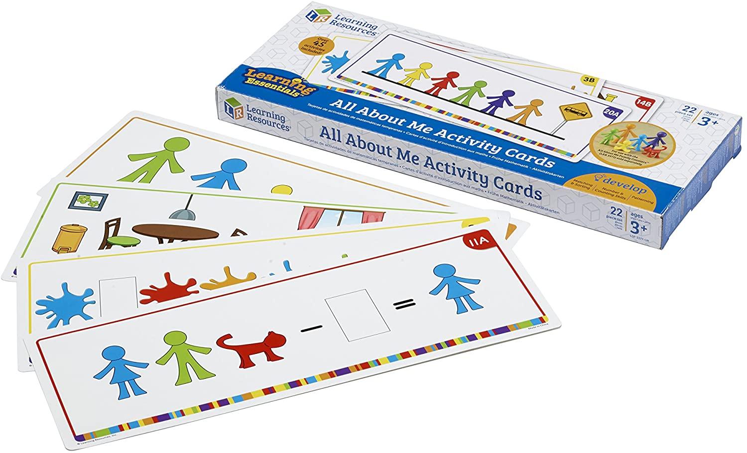 Learning Resources All About Me Family Counters Activity Cards Multicolor