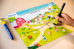 Skillmatics Animal Kingdom (3-6 Years)/ Reusable Activity Mats/ Educational Game with 2 Marker Pens/ Gifts for Kids