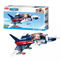 Sluban Aviation III Performance Plane Plastic Building Block for Ages 6+