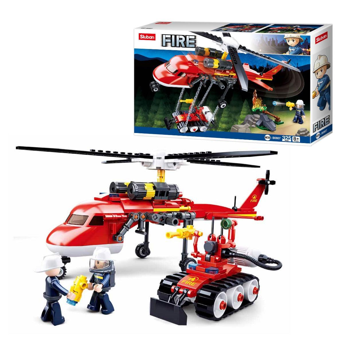 Sluban Fire Helicopter Building Blocks for Ages 8+