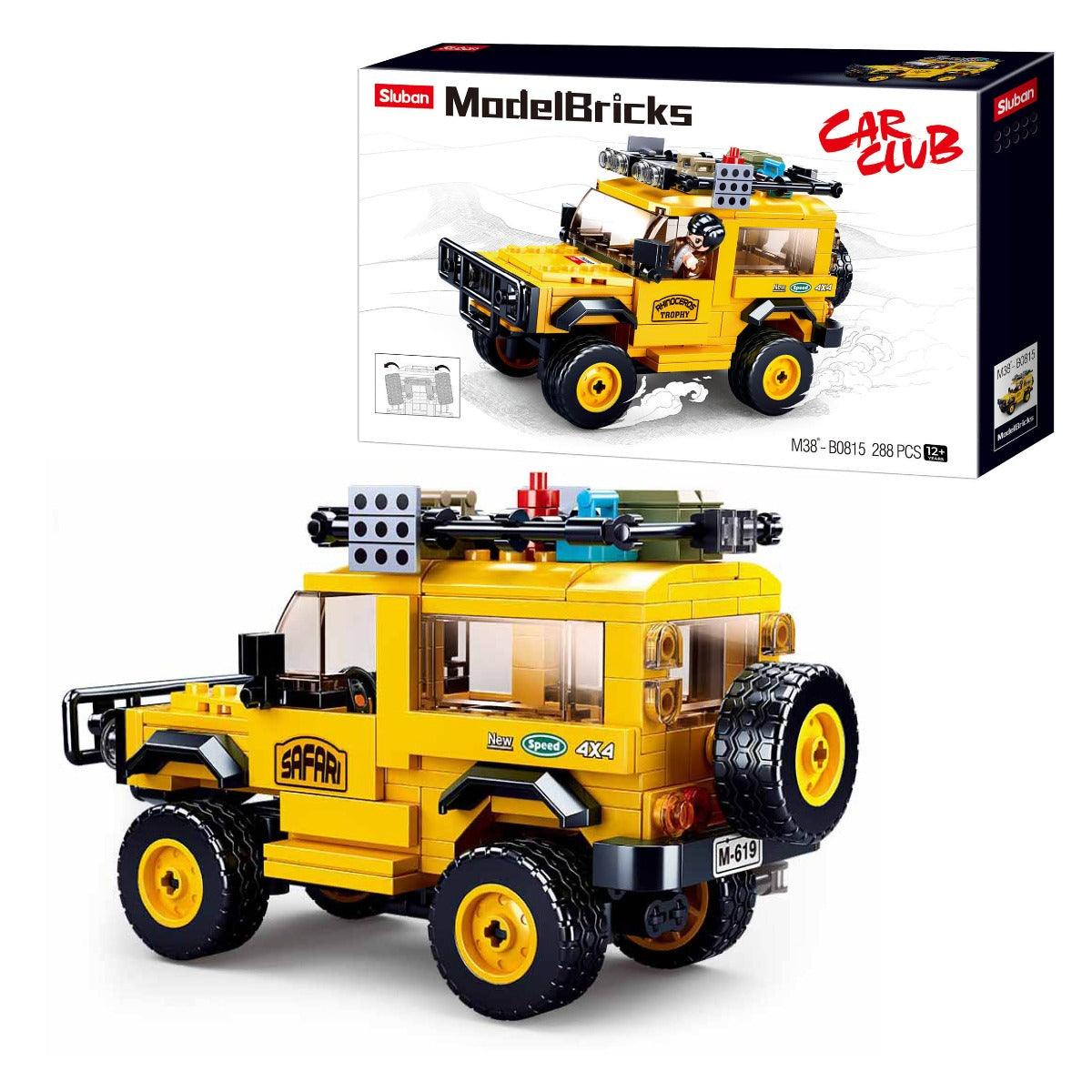 Sluban Safari Defender Model Building Blocks For Ages 6+