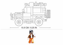 Sluban Safari Defender Model Building Blocks For Ages 6+