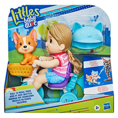 Baby Alive Littles, Roll ‘N Pedal Trike, Doll Tricycle, Push-Stick, Little Jade Doll, Pet Accessory